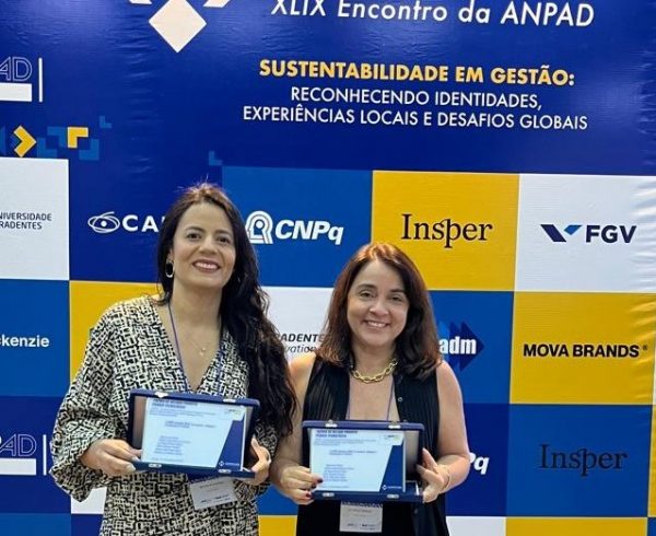 Senac Pernambuco é vencedor do prêmio de Melhor Produto Técnico-Tecnológico no EnANPAD